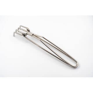 i WARE Stainless Steel Wire Tong Pakkad Utensil Holder, Kitchen Pincers (22cm).