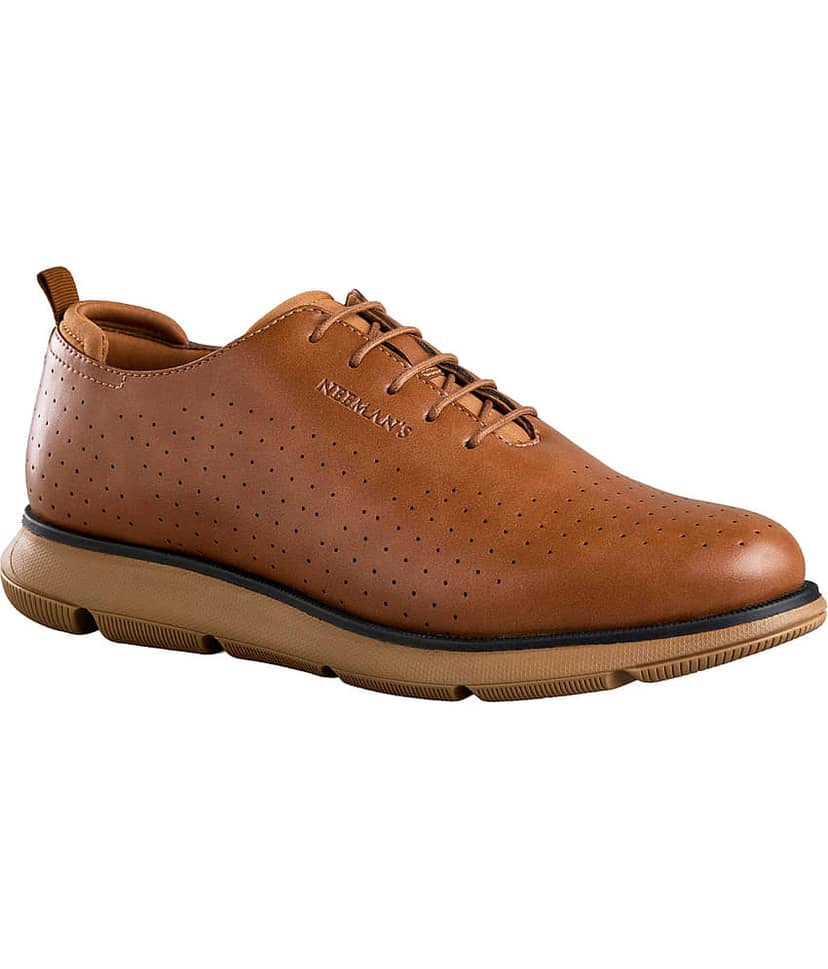 Neemans Flexy Brogues Brown Men's Sneakers view 2