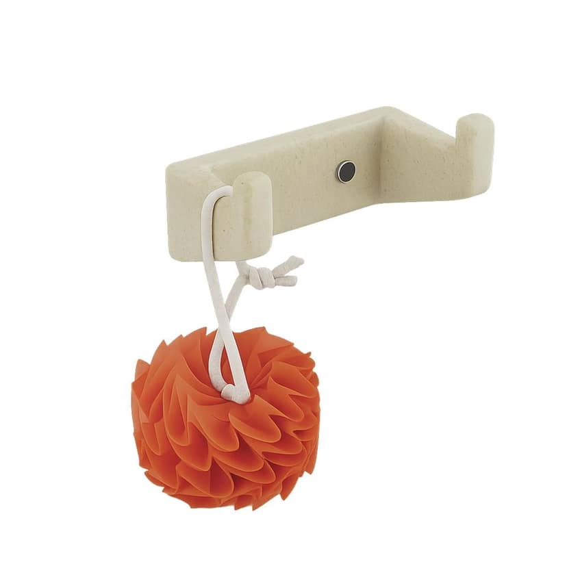Ceramic Ivory Robe Hook Unbreakable Glossy Finish (RM-131)