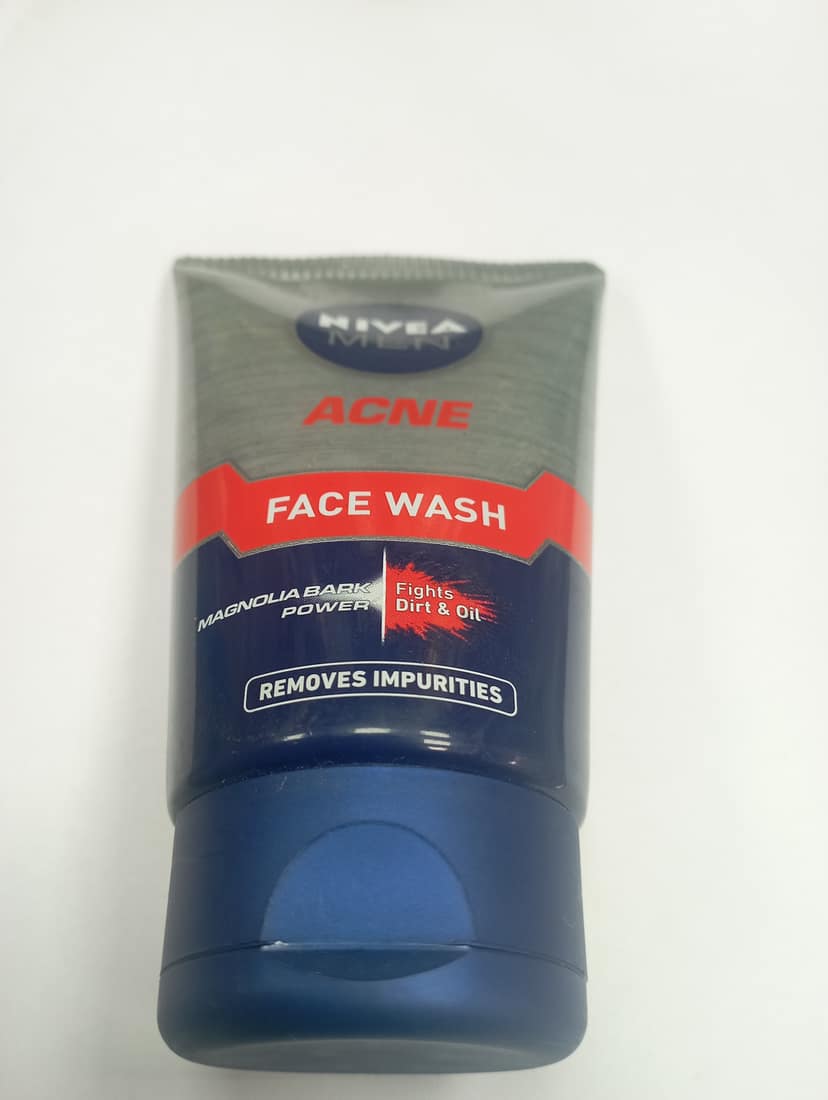 Nivea Men Acne Face wash Magnolia bark fights Power dirt & oil- Removes impurities