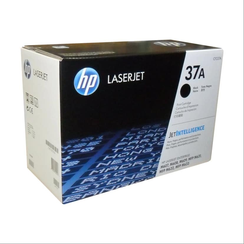 HP 37A CF237A Black Toner Cartridge M608x,MFP M632h,Flow MFP M631h view 3