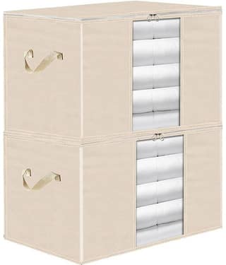 Non-Woven Saree Cover / Cloth Storage & Organizer ( Pack of 2 )