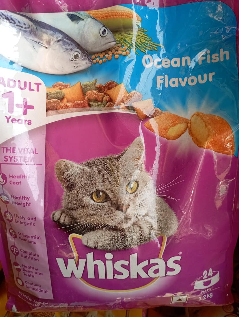 Whiskas ocean fish flavour