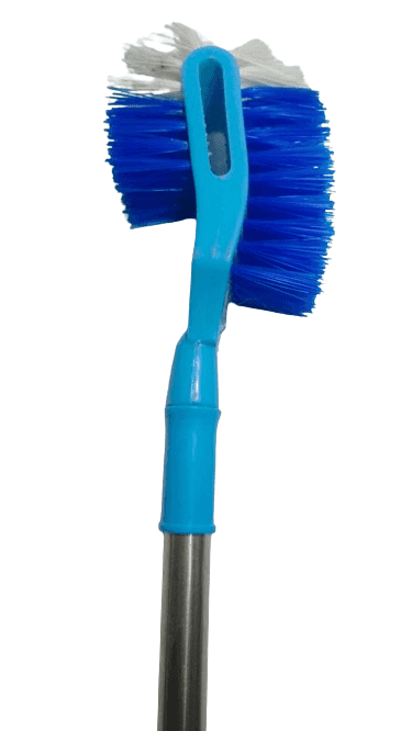 JMP BRUSH Hockey Shape Toilet Cleaner Brush for Western and Indian Pack Of 4 view 3