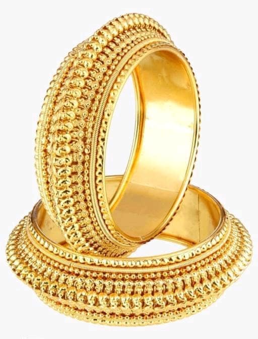 Fancy Gold Bangles For Women and Girls view 3