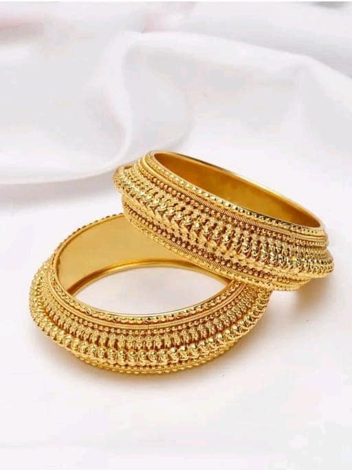 Fancy Gold Bangles For Women and Girls view 4