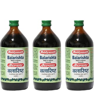 Baidyanath Balarishta I Stress Relief Liquid 450 Ml Pack of 3