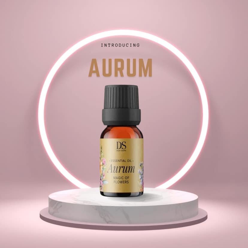 Chann Studio Exotic Aromas Aurum Essential Oil: Lavender, Lemongrass, Jasmine, Mogra, Rose | 100% Pure & Natural Essential Oil | Best for Aromatherapy| Aromatherapy Fragrance Oil for Home & Mind | 15ml Bottles view 3