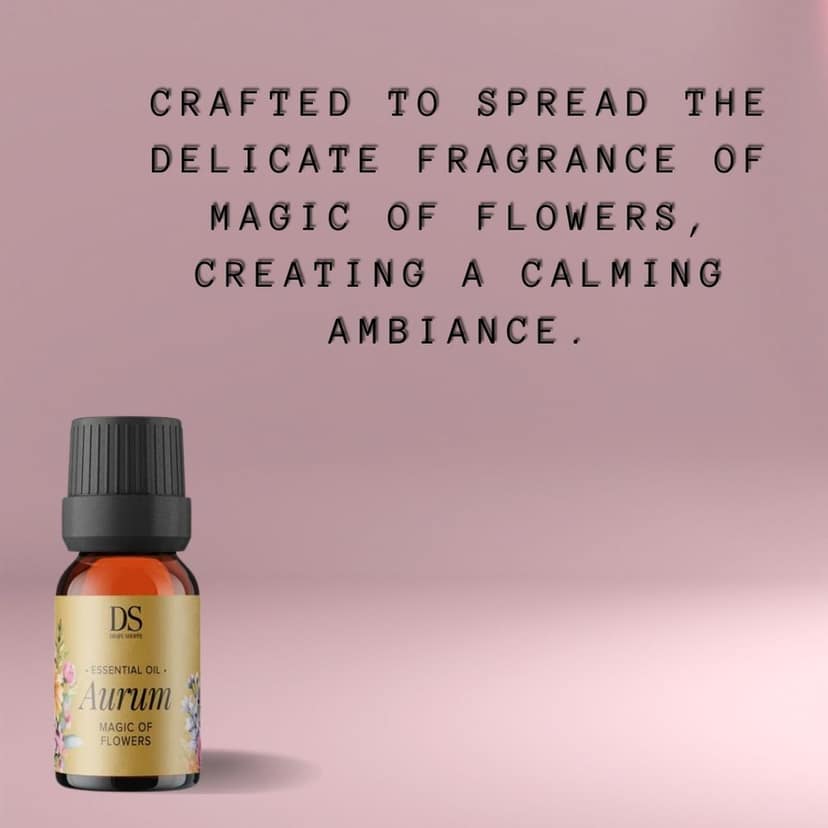 Chann Studio Exotic Aromas Aurum Essential Oil: Lavender, Lemongrass, Jasmine, Mogra, Rose | 100% Pure & Natural Essential Oil | Best for Aromatherapy| Aromatherapy Fragrance Oil for Home & Mind | 15ml Bottles view 5