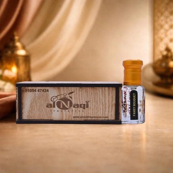 alnaqi fragrances Fansy Bouquet 12ml - Luxury Floral-Fragrance-Attar-Oil, Non Alcoholic Fansy-Bouquet-Perfume, Natural Flower-Oil, Long Lasting Women-Scent view 3