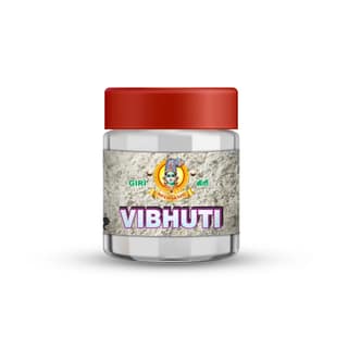Giri Javadhu Vasanai Vibhuti | Thiruneeru | Scented Holy Ash | Viboothi | Bhasma for Pooja 50 gram Bottle
