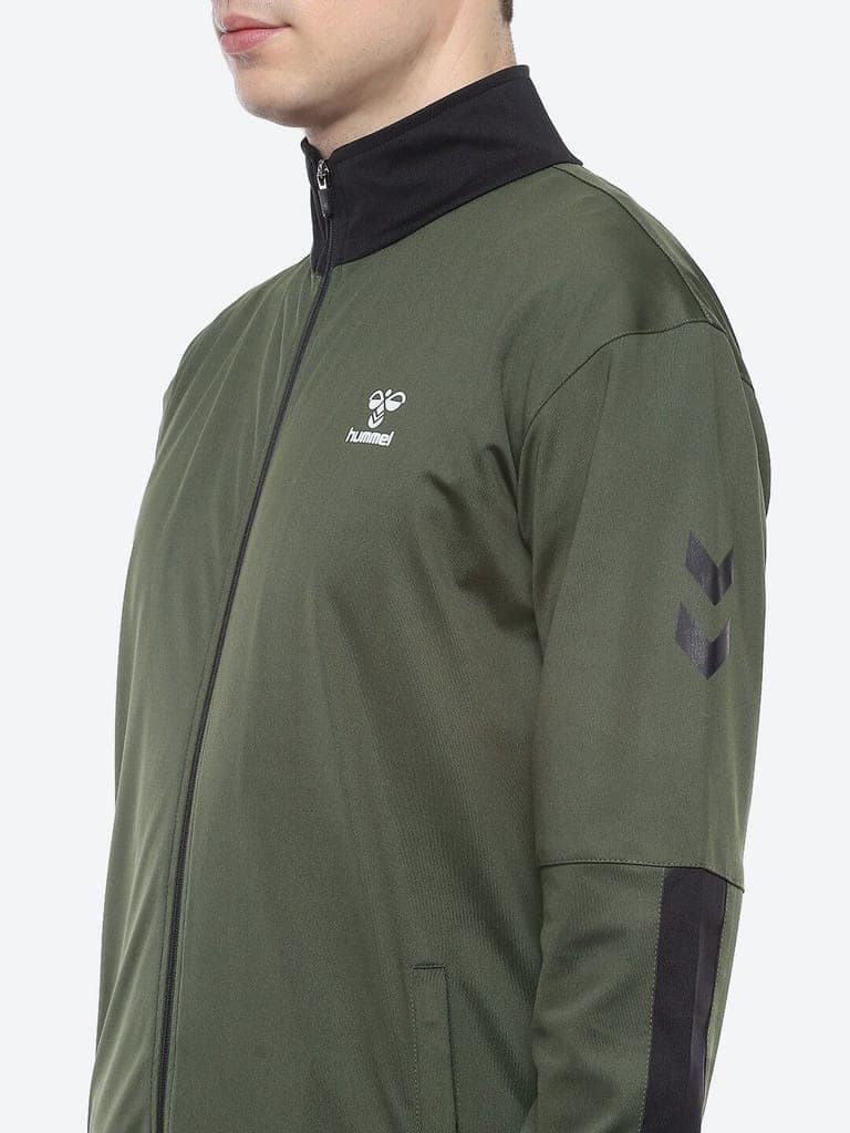 Zane Men's Olive Track Suit view 6