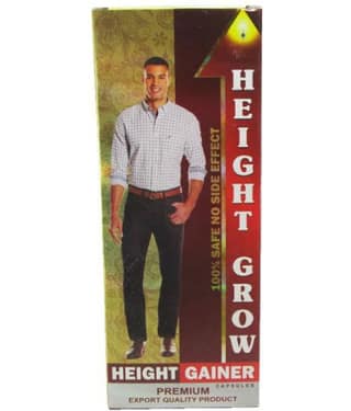 Dr Chopra Height Grow (100% Safe) Capsule 60 No.S Pack of 1