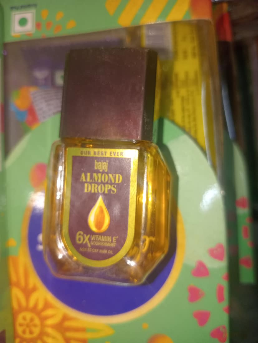 Bajaj almond drops oil