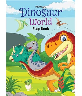 Flap Book- Dinosaur World - Interactive & Activity