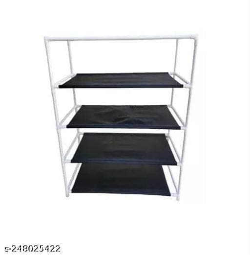 PDI Multipurpose Storage Rack with 4 Shelves Shoe Rack-Maroon view 2