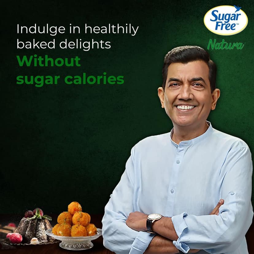 Sugar Free Natura, 100g Jar | Equivalent to Sweetness from 1Kg Sugar |100% Safe| Scientifically Proven & Tested|Sweet like Sugar but with zero calories| view 6
