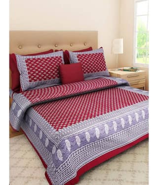Bombay Spreads Cotton King Bedsheet ( Multi )