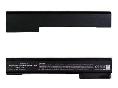 HP Laptop Battery 8560W, 14.4V 8 Cells 4400mAh -Compatible