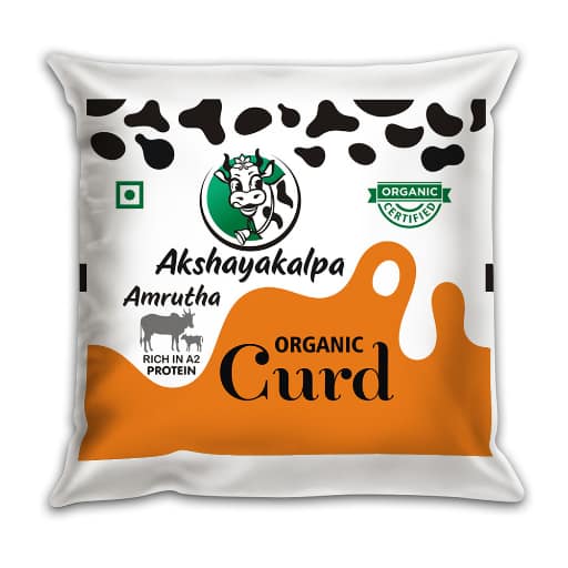 Akshayakalpa Amrutha - A2 Organic Curd, 500 grams view 2