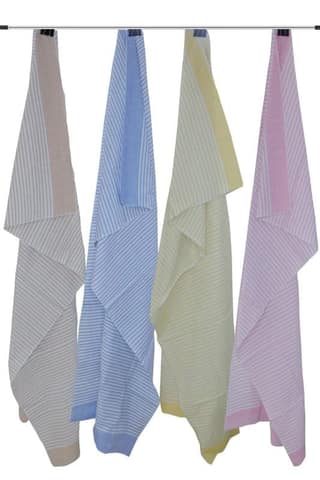 APCO Handloom (A Andhra Pradesh Govt Emporium)- Pure Handloom Chengai Cotton Towels | CTL0001 (Set of 4)
