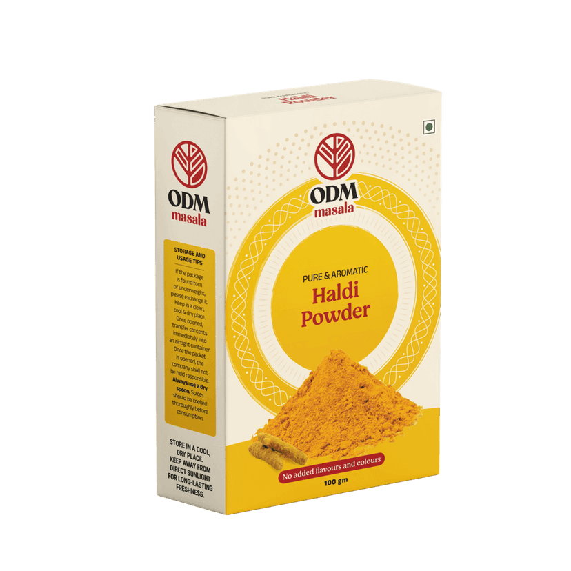 ODM Masala Haldi Powder (Turmeric Powder) - Vivid Golden Spice
