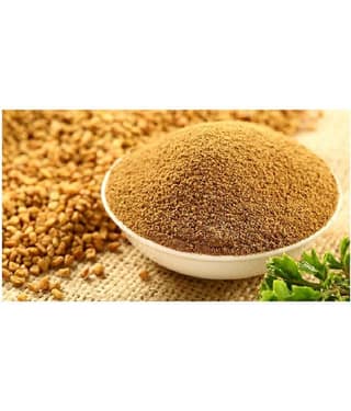 MYGODGIFT Methi Dana Powder/Fenugreek Seeds Powder 400 gm