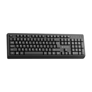 Zebronics Wireless Keyboard, 2.4GHz, 104 Keys with 12 Multimedia Keys, UV-Coated Keycaps, Retractable Stand, On/Off Switch, Power Saving Mode, Plug & Play (Companion 116-K) Zebronics Wireless Keyboard, 2.4GHz, 104 Keys with 12 Multimedia Keys, UV-Coated