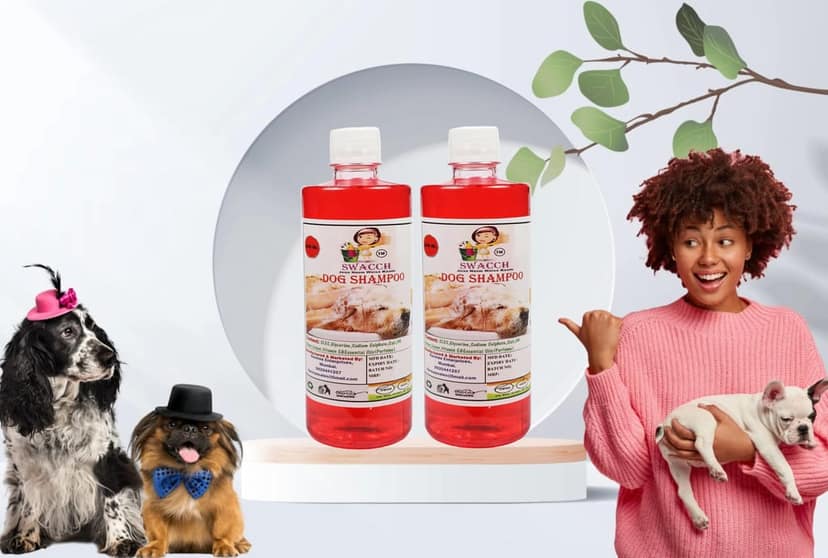 SWACCH Dog Shampoo (500ML) (Combo Pack of 2) Jasmine
