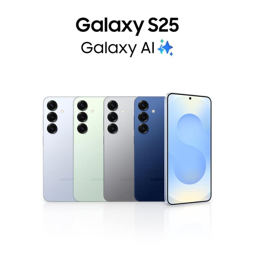Samsung Galaxy S25 5G (12GB RAM, 256GB Storage)-Silver Shadow view 3