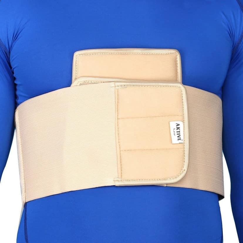 Aktive Support 592 Rib Belt With Sternet - Small (Beige) view 2