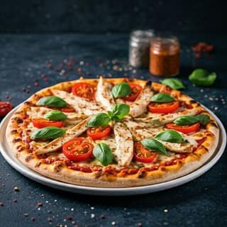 Grilled Chicken Pizza