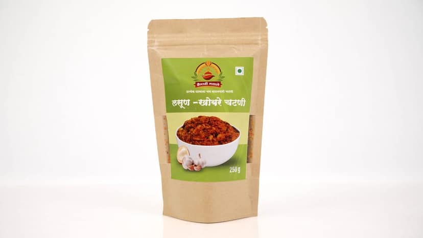 Garlic Coconut Chutney250g view 4