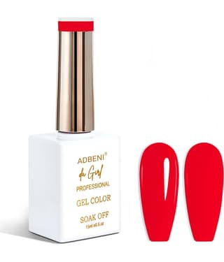 Adbeni Red Matte Nail Polish 15 ( Pack of 1 )