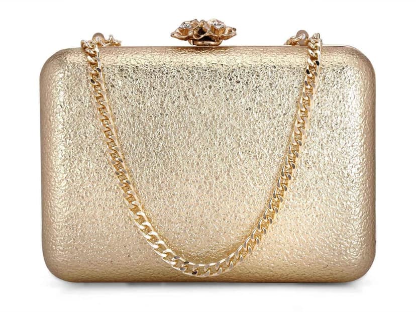 Vdesi Base Flower Lock Clutch