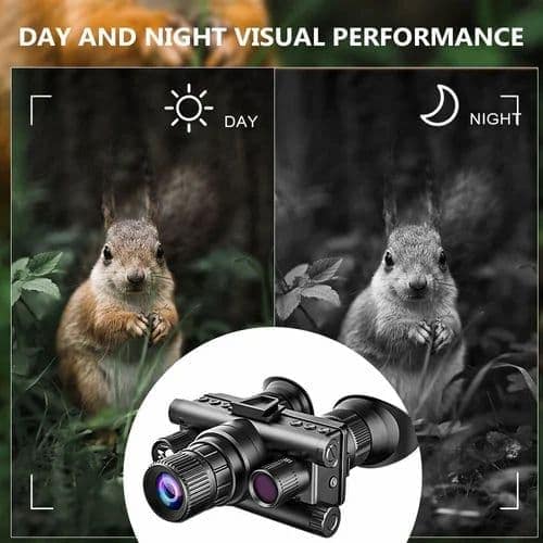 AUSHA 4K Night Vision Binoculars | Long-Range 600m Infrared with Photo & Video Recording view 4