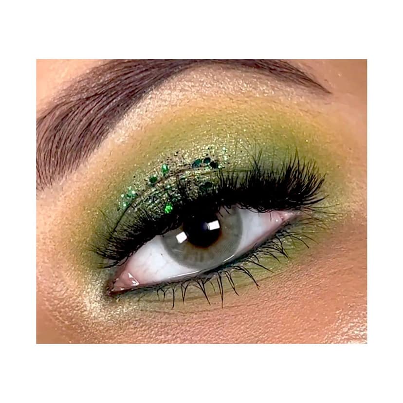 B.O.B.I Green Blue Gold Duo Chrome Glitter Gel Eyeshadow (10gm) view 5