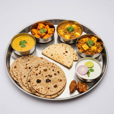 Roti Thali Plain