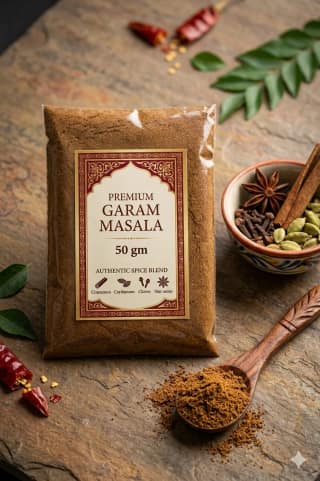 Spices King Garam Masala 50g – Authentic Indian Spice Mix for Rich Flavour