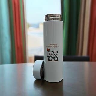 VELENTAIN Special Gifted TEMPURTURE Water Bottle/BOY Friend - Girl Friend Gift Couple Gifted SAMRT Water Bottle view 3