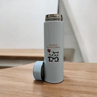 VELENTAIN Special Gifted TEMPURTURE Water Bottle/BOY Friend - Girl Friend Gift Couple Gifted SAMRT Water Bottle view 8