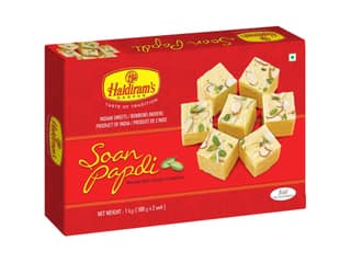 Haldiram's Soan Papdi (Elaichi Flavour) Packed Sweets - 1 Kg