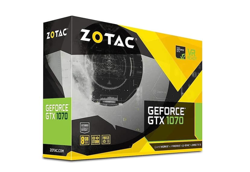 ZOTAC GeForce® GTX 1070 Mini (ZT-P10700G-10M) (Renewed) view 7
