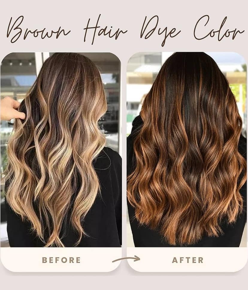 WRIXTY Fruit Vinegar Hair Dye Gel Dark Brown Instant Smooth Shiny Hair Grey Coverage Long Lasting view 2