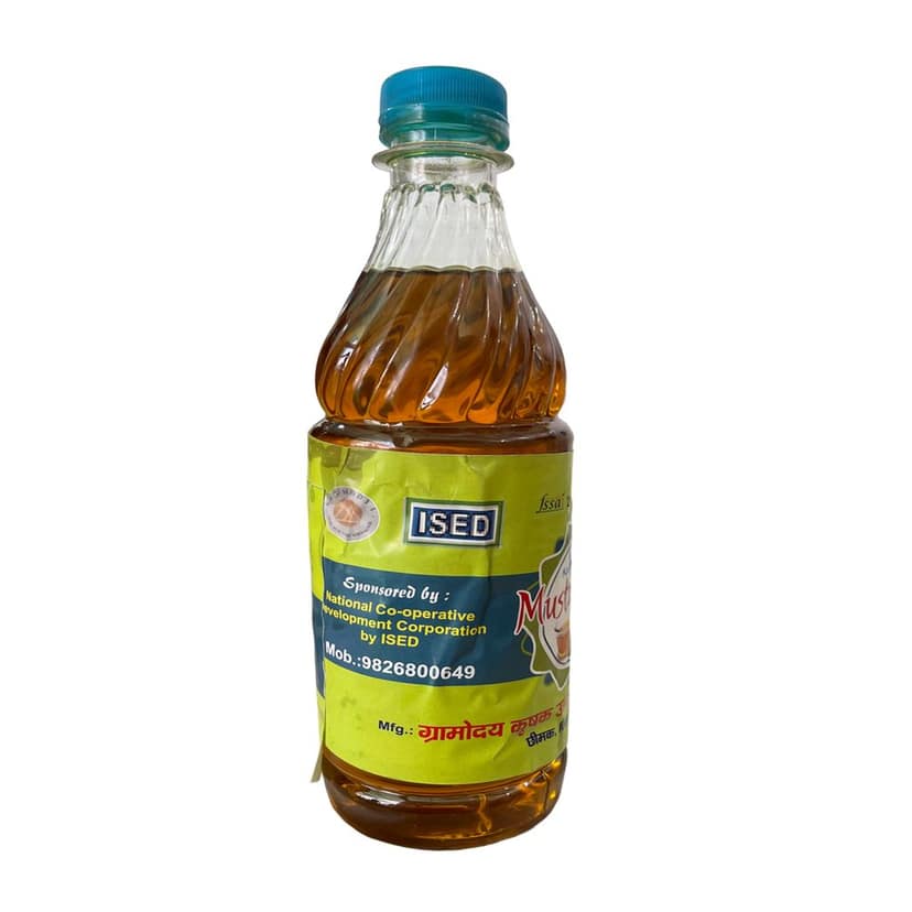 Pure Cold Press Kachi ghani Mustard Oil 500 ML view 3