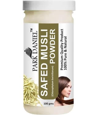 Park Daniel Premium Safed Musli Powder - Natural Hair Mask 100 g