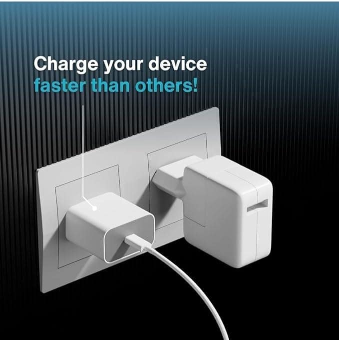 20W Charger Type C Adapter for iPhone 16/16 Plus/16 Pro/16 Pro Max, 15/15 Plus/15 Pro/15 Pro Max, 14/13/12/11 Series with PD 3.0 USB-C 20 Watt Fast Charging Adapter view 8
