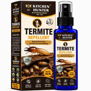 Kitchen Hunter Termite Repellent Spray 100ml for Wooden Furniture, Doors & Cabinets | Wood Protection Spray