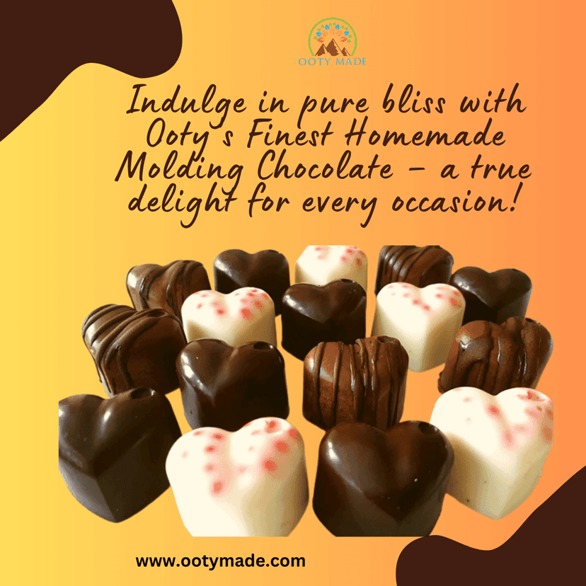 OotyMade Couples Chocolate Gift Box 100g view 2