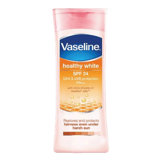 Vaseline Sunscreen Lotion Healthy White Sun & Pollution Protect SPF 24 100ml